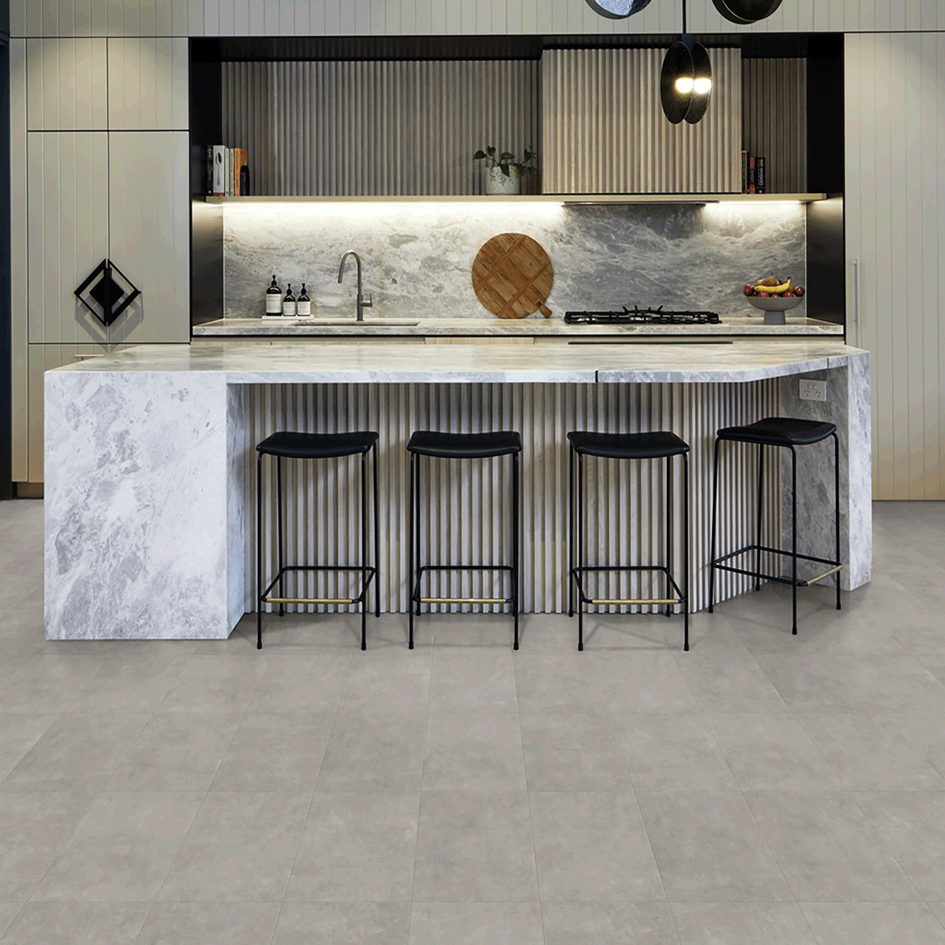Concrete-Look Vinyl flooring in Gaithersburg, MD from Aladdin Carpet and Floors Concrete-Look Vinyl flooring in Gaithersburg, MD from Aladdin Carpet and Floors