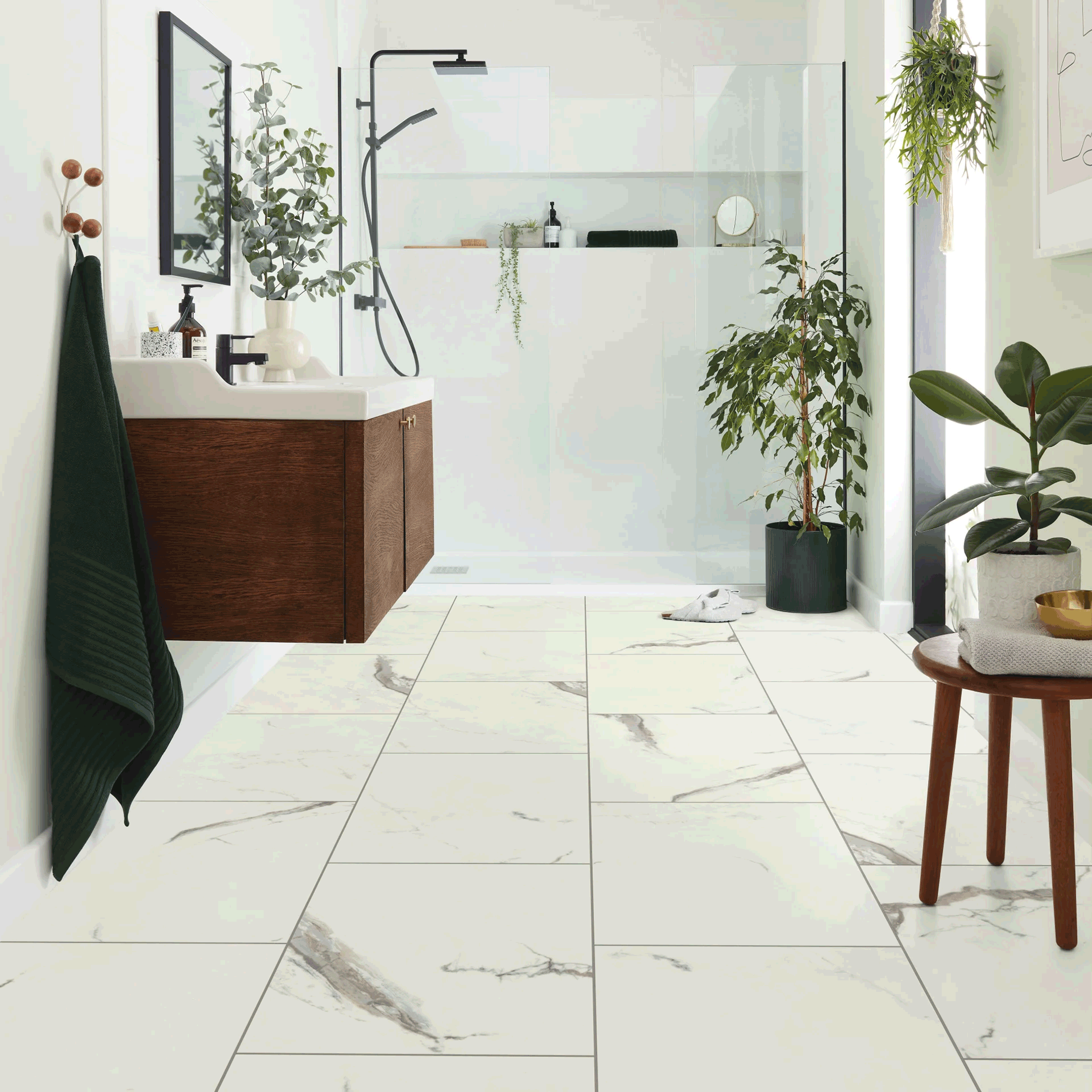 Stone-Look Vinyl flooring in Gaithersburg, MD from Aladdin Carpet and Floors Stone-Look Vinyl flooring in Gaithersburg, MD from Aladdin Carpet and Floors