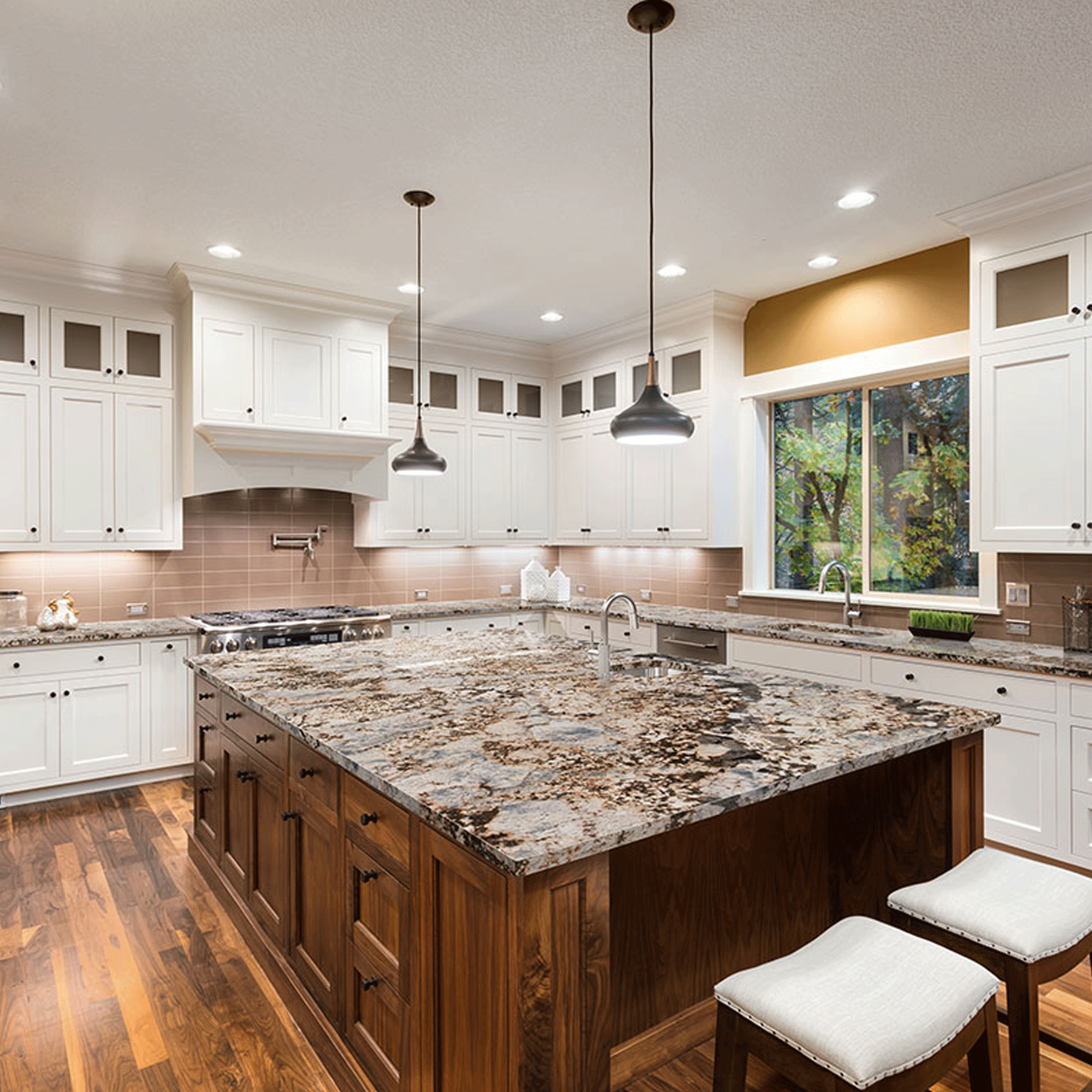 Granite countertops