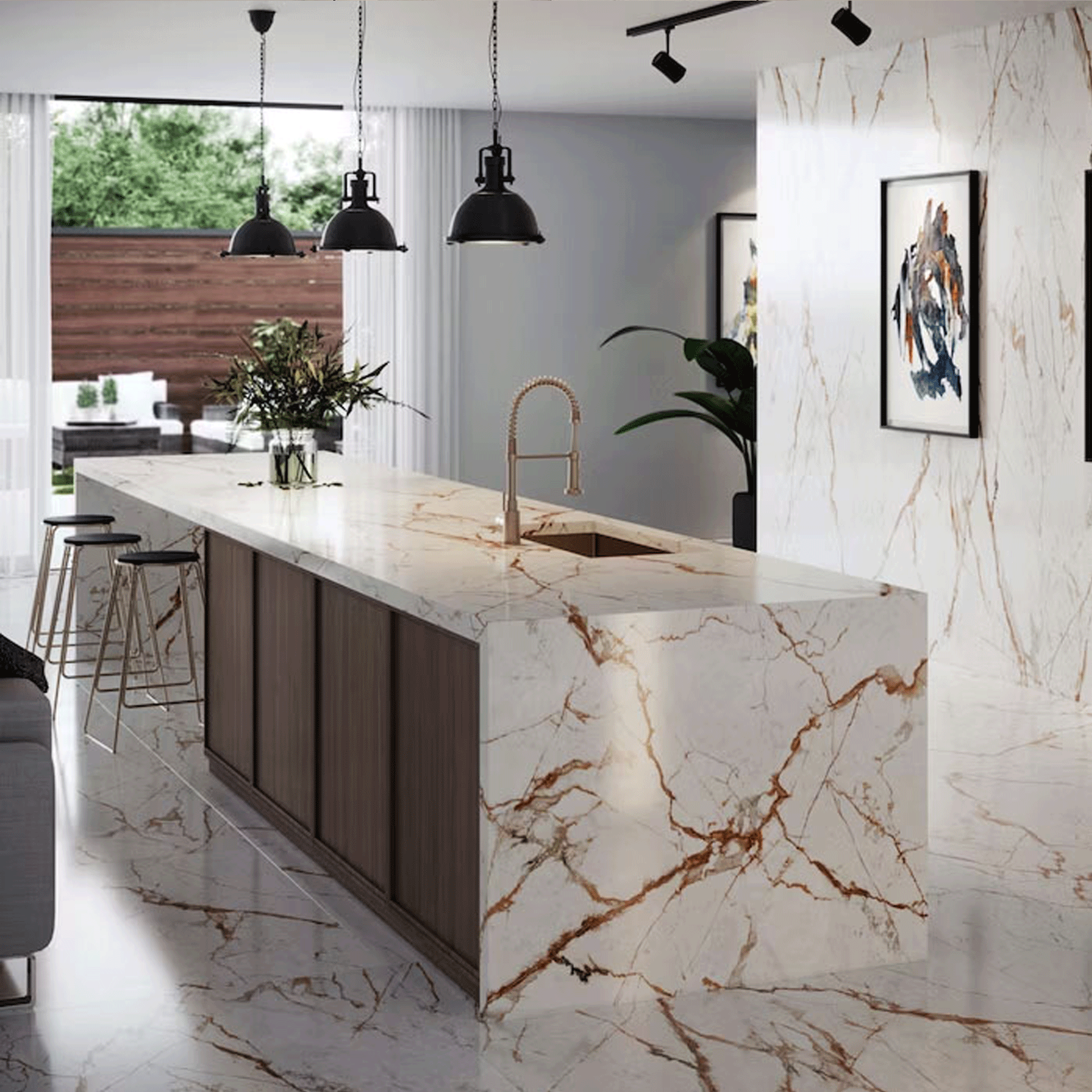 Ultra-compact countertops