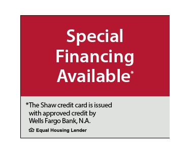 Special Financing available