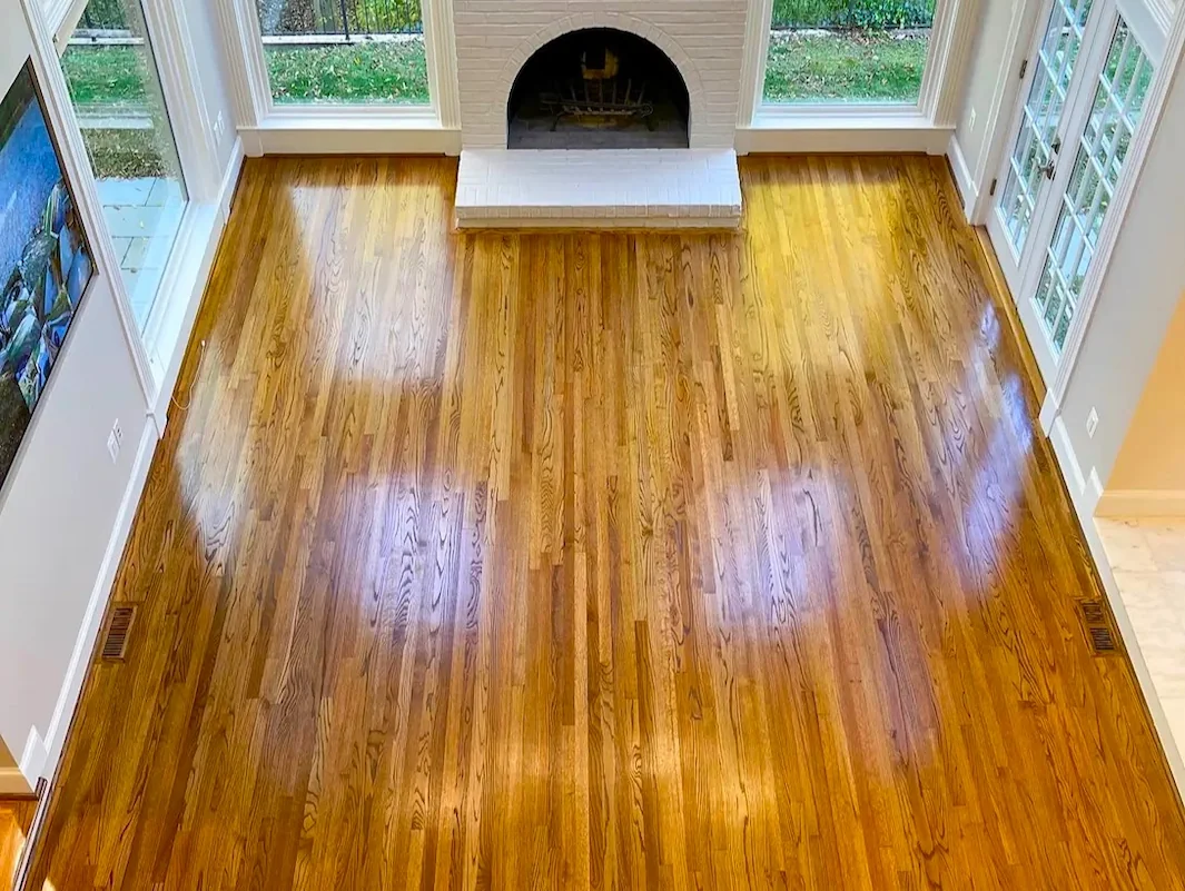 Sand and Refinish Hardwood by Aladdin Carpet & floors