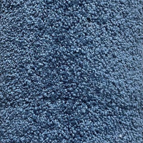 Karastan Soft Reflection Blue 12x6 feet Polyester Carpet Remnant