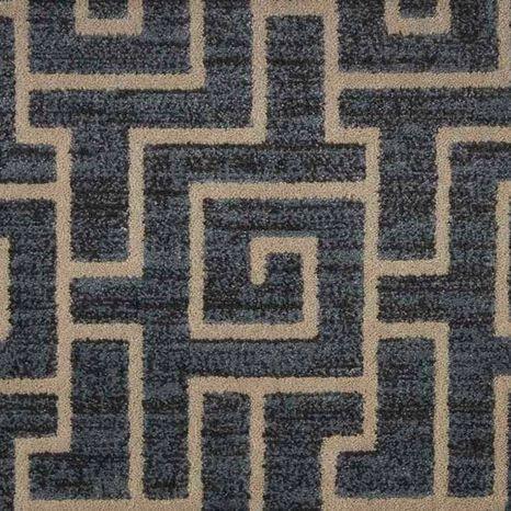 Nourison Vintage Key Twilight 13x15 feet Polyester Carpet Remnant