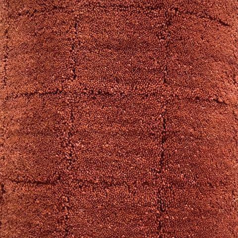 Aladdin Carpet & Floors Blood Orange 13x12 feet Wool & Synth. Carpet Remnant