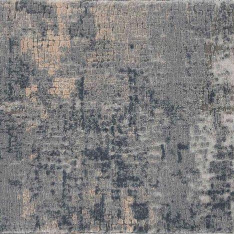 Nourison Abstract Mosiac Cobblestone 13x11 feet Polypropylene Carpet Remnant