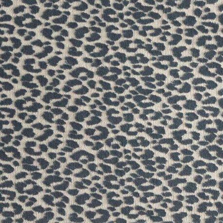 Nourison Leopard Vibes Ivory 13x15 feet Polyester Carpet Remnant