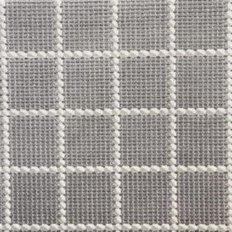 Stanton Leading Lines Chrome 13x25 feet Polyester Carpet Remnant
