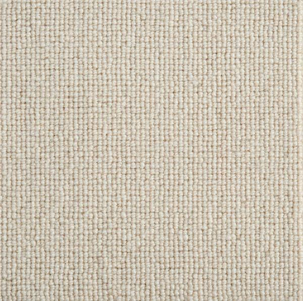 Stanton Telluride Ivory 13x22 feet Tufted Wool Carpet Remnant