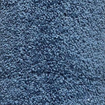 Karastan Soft Reflection Blue 12x6 feet Polyester Carpet Remnant