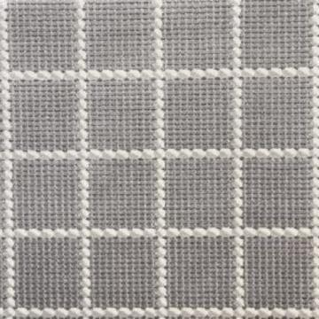 Stanton Leading Lines Chrome 13x25 feet Polyester Carpet Remnant